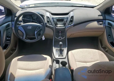 2016 Hyundai Elantra Se z USA, uszkodzony, nr VIN 5NPDH4AE2GH755224